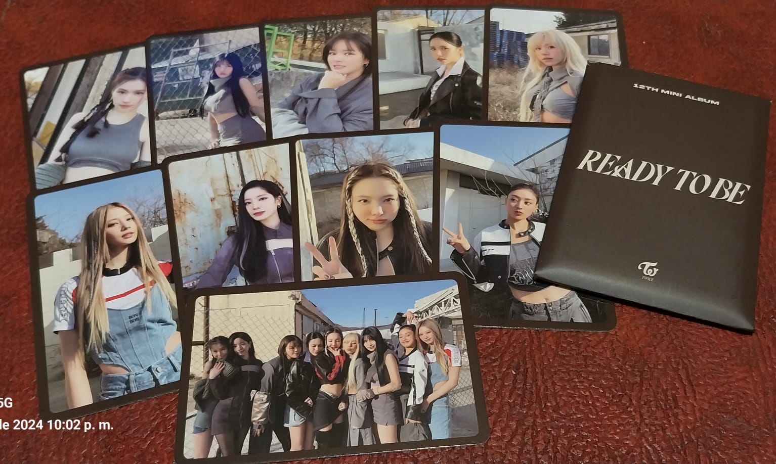 (PC) TWICE - SET PREVENTA READY TO BE/ CAFE