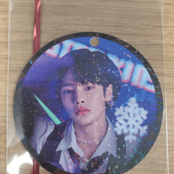 (PC) - STRAYKIDS - CHRITSMAS ORNAMENTS - LUCKY DRAW SOUNDWAVE - JEONG IN [I.N]