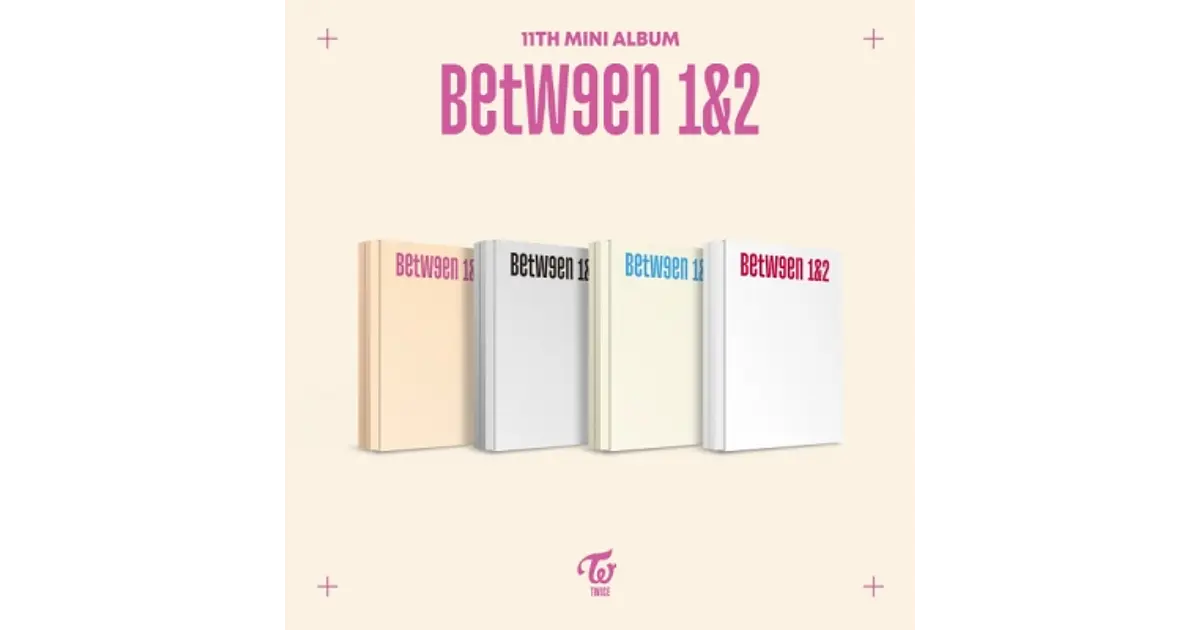 TWICE - (11th Mini Album - BETWEEN 1&2 ( complete ver.)