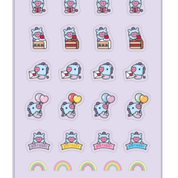 BT21 BABY DAILY STICKER [MANG]