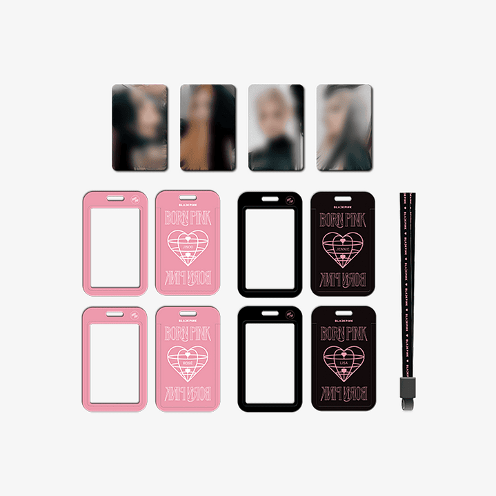 BLACKPINK - BORN PINK MERCH - PHOTOCARD HOLDER (ROSE)