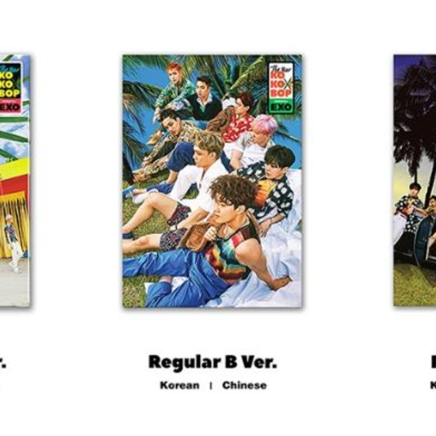 EXO - The war Kokoboop (random ver) Sin poster