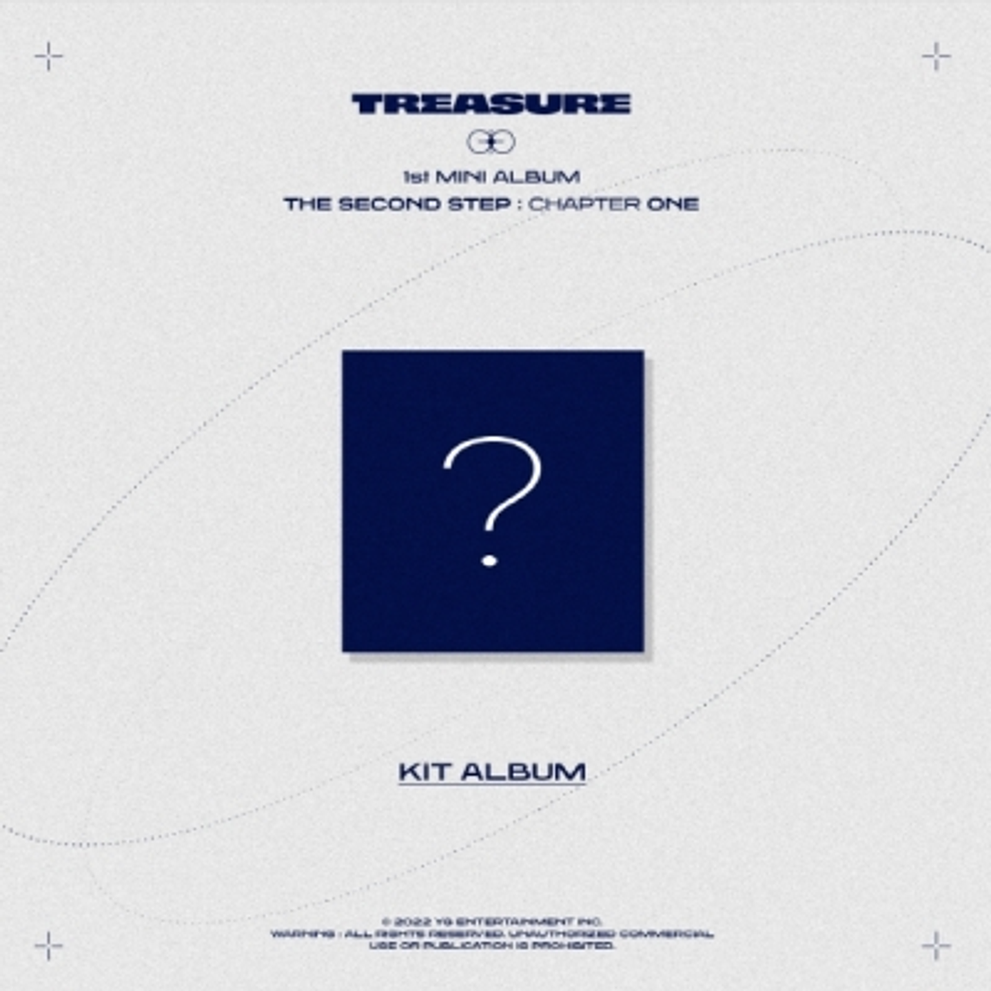 TREASURE -  1ST MINI ALBUM - THE SECOND STEP : CHAPTER ONE (KiT ALBUM)