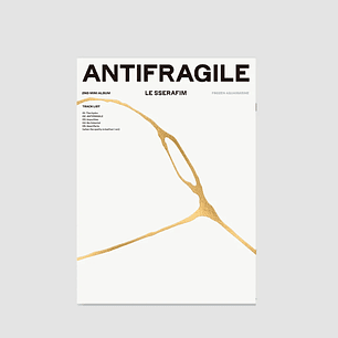 LE SSERAFIM - ANTIFRAGILE VOL. 3 (sin poster)