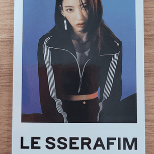 (PC POLAROID) LE SSERAFIM - UNFORGIVEN (LUCKY DRAW)