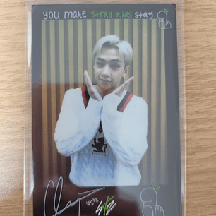 (PC) STRAYKIDS - POLAROID LUCKY DRAW SOUNDWAVE 2 ( ODDINARY) - BANG CHAN