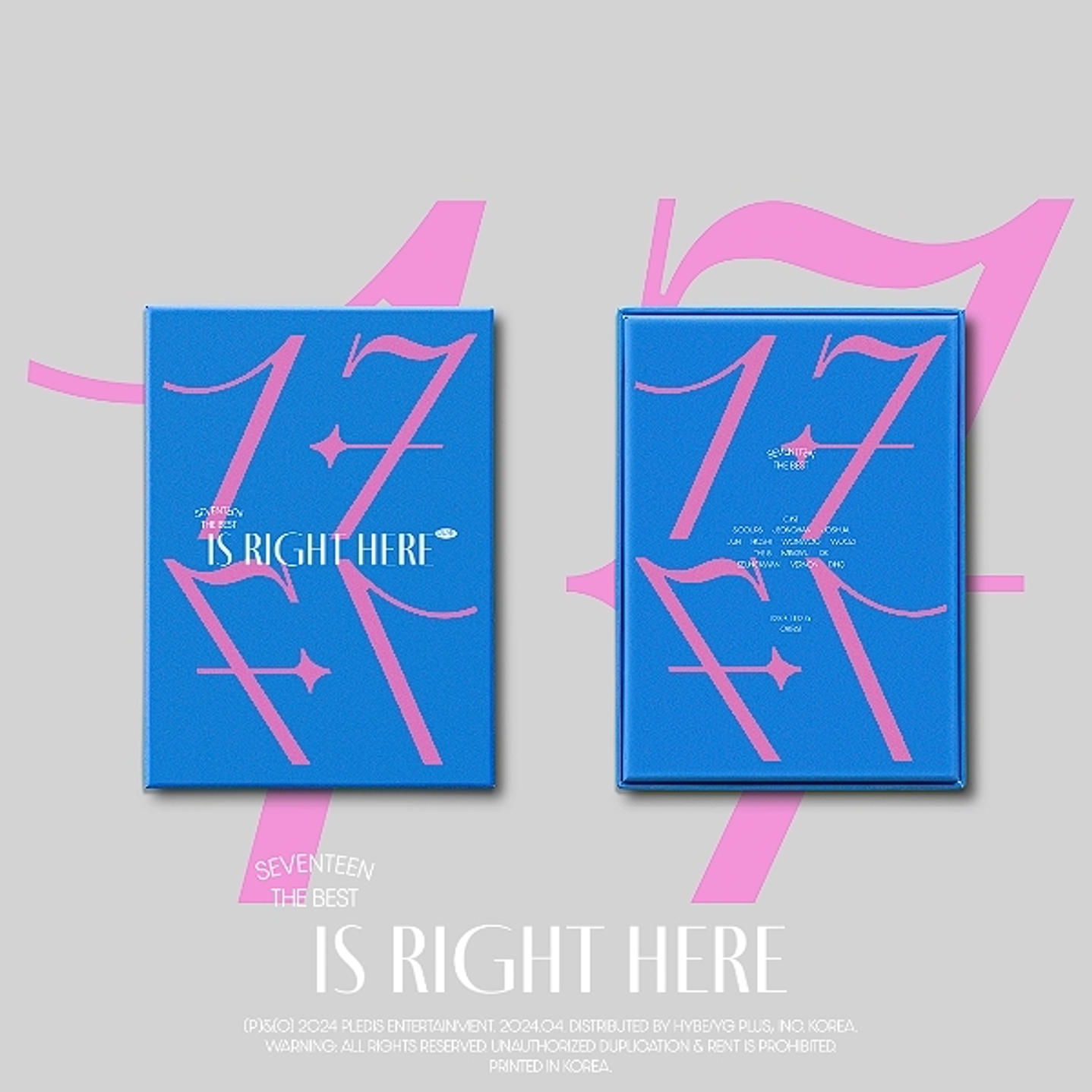 (SEVENTEEN) BEST ALBUM - 17 IS RIGHT HERE (DEAR Ver.) - WOOZI