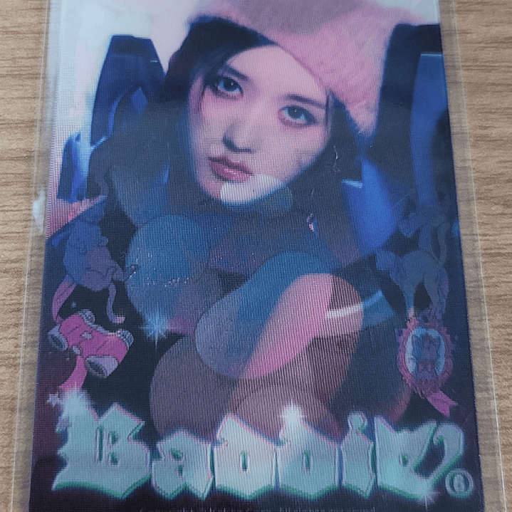 (PC ) IVE - I'VE MINE (lucky draw 2 - soundwave ) holografica PVC doble diseno