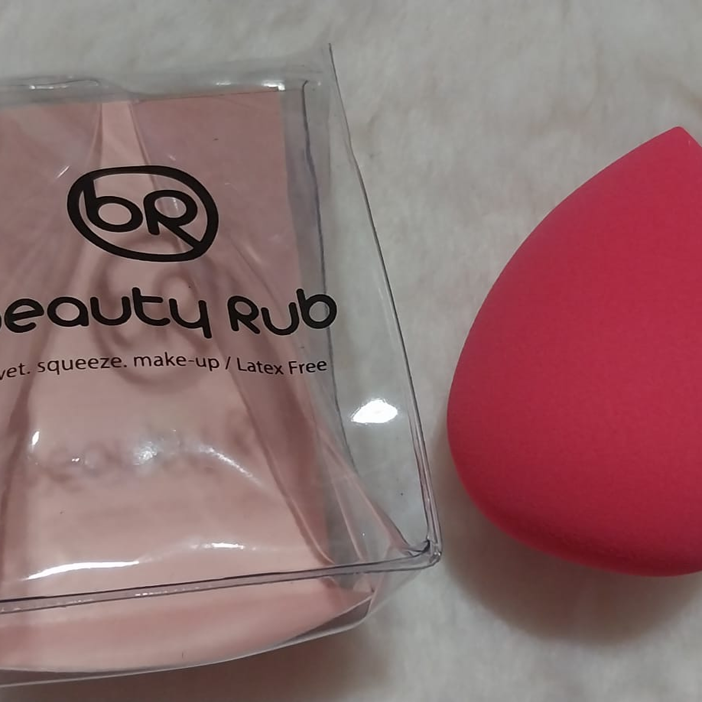 ESPONJA DE MAQUILLAJE - Rojo Redondo /unidad