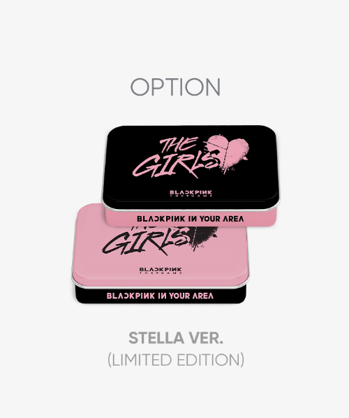 BLACKPINK - OST (THE GIRLS) LIMITED STELLA VER (RANDOM)