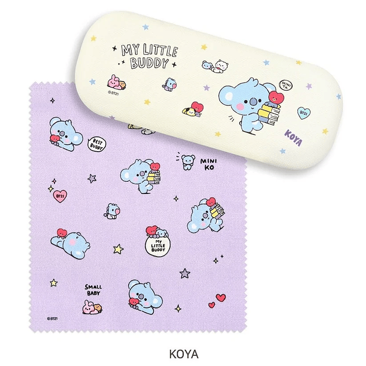 BT21 - LITTLE BUDDY / GLASSES CASE SET - KOYA