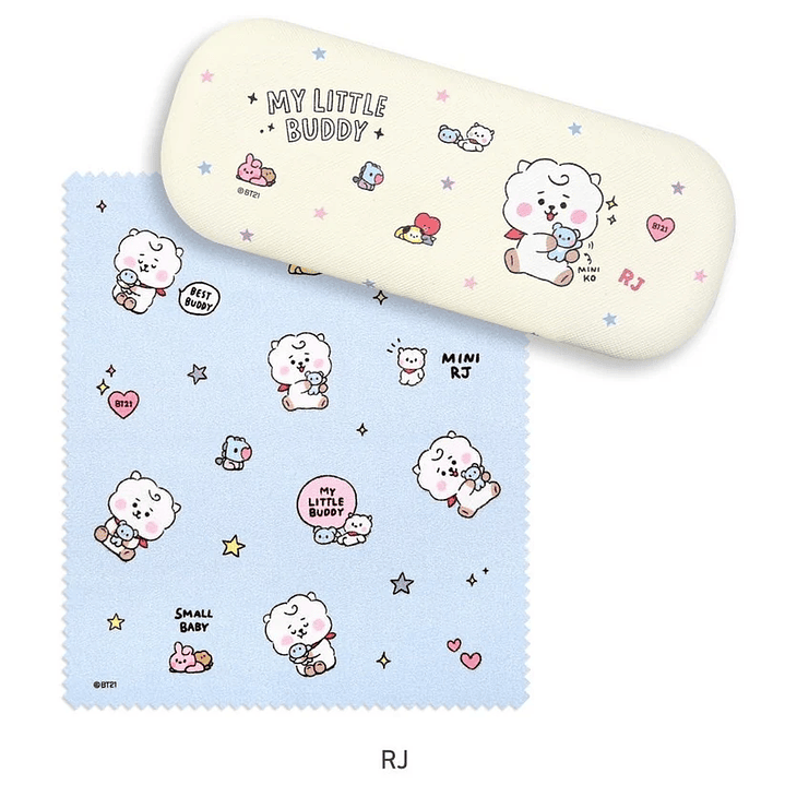 BT21 - LITTLE BUDDY / GLASSES CASE SET - RJ