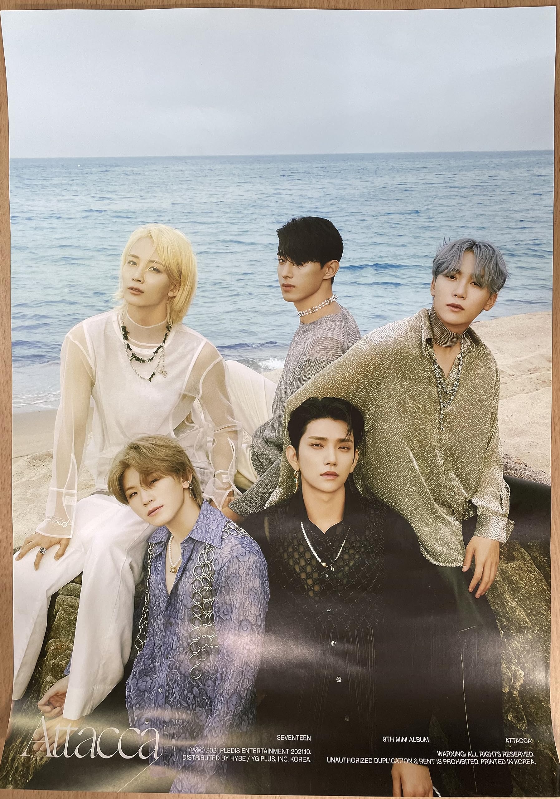 POSTER SEVENTEEN ATTACCA - C
