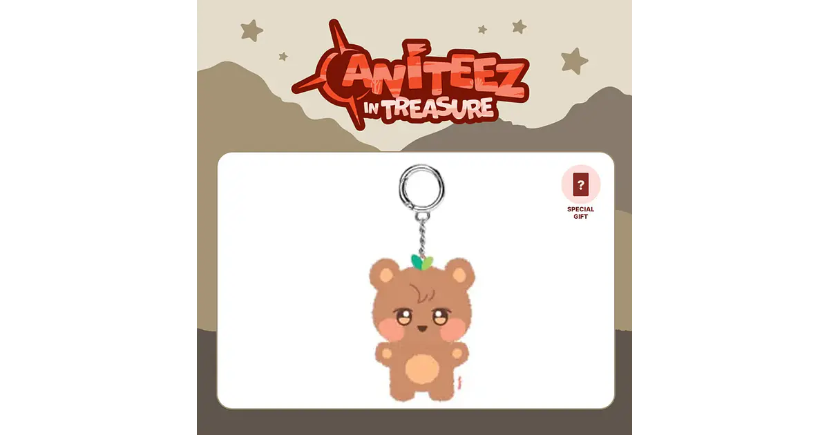 ANITEEZ In Treasure MINI PLUSH [JJONGbear]