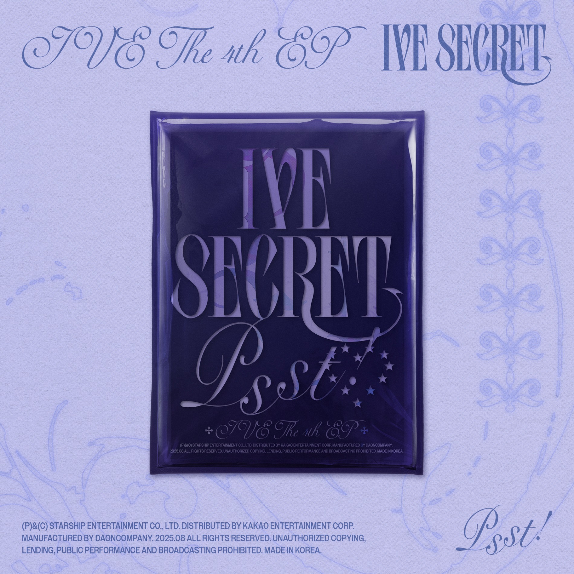 IVE - IVE SECRET Psst! Ver.