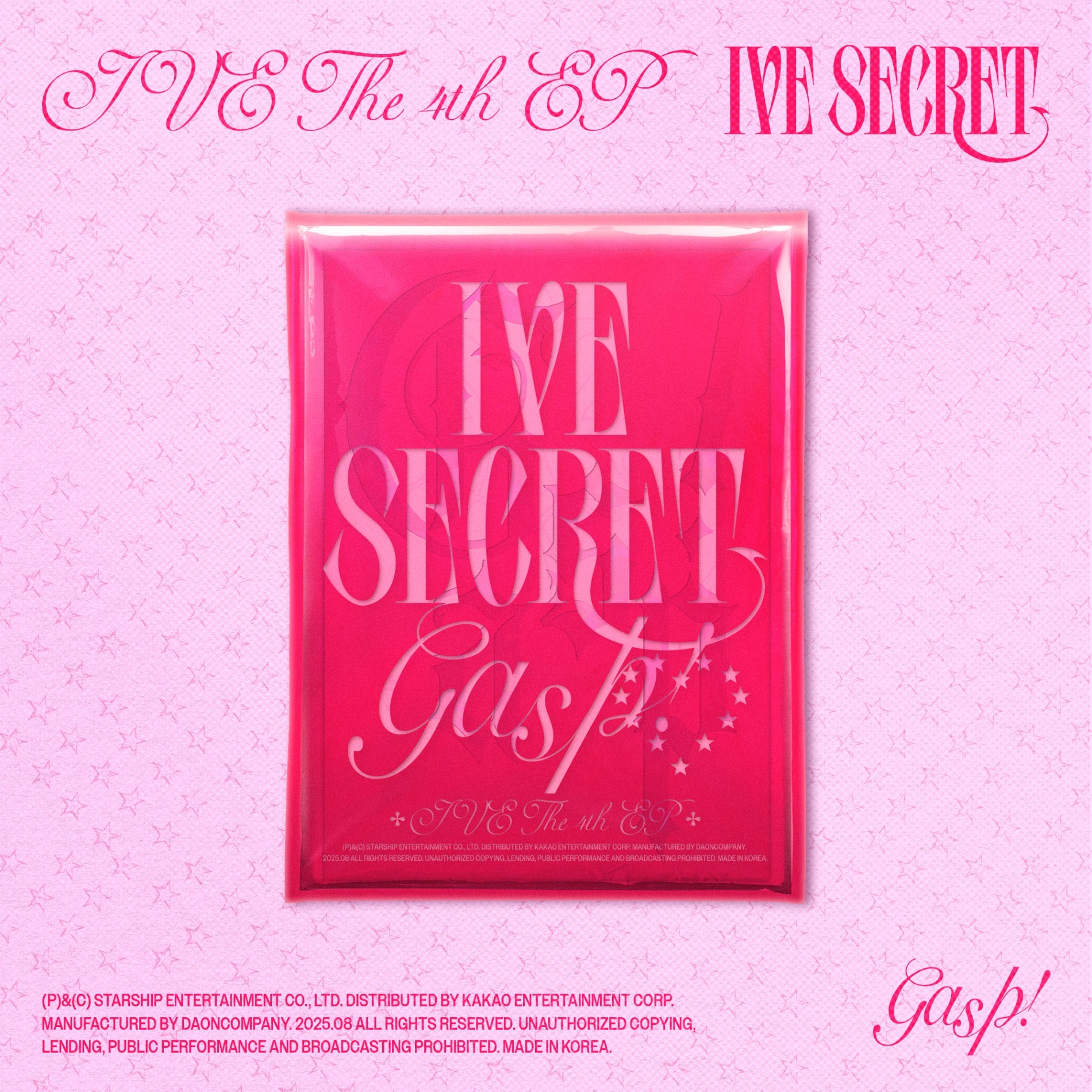 IVE - IVE SECRET Gasp! Ver.