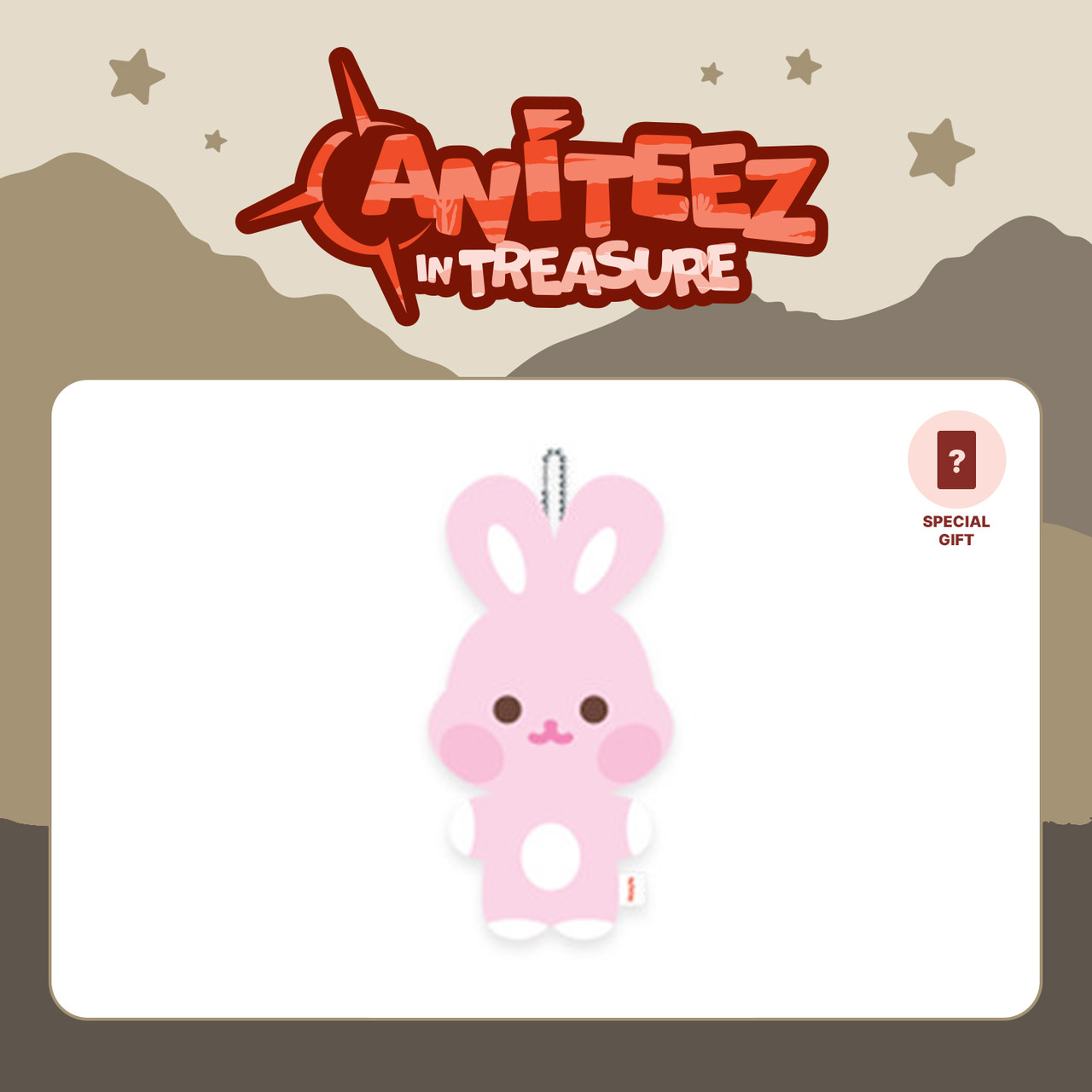 ANITEEZ IN TREASURE - MINI PLUSH