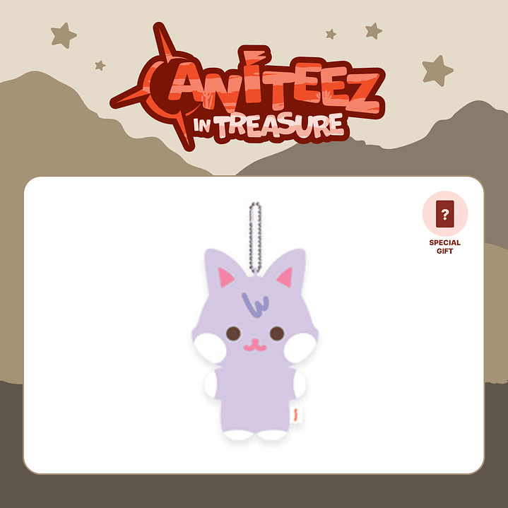[RESERVA] ANITEEZ in Treasure FLAT-FUR PLUSH SANdeoki 1