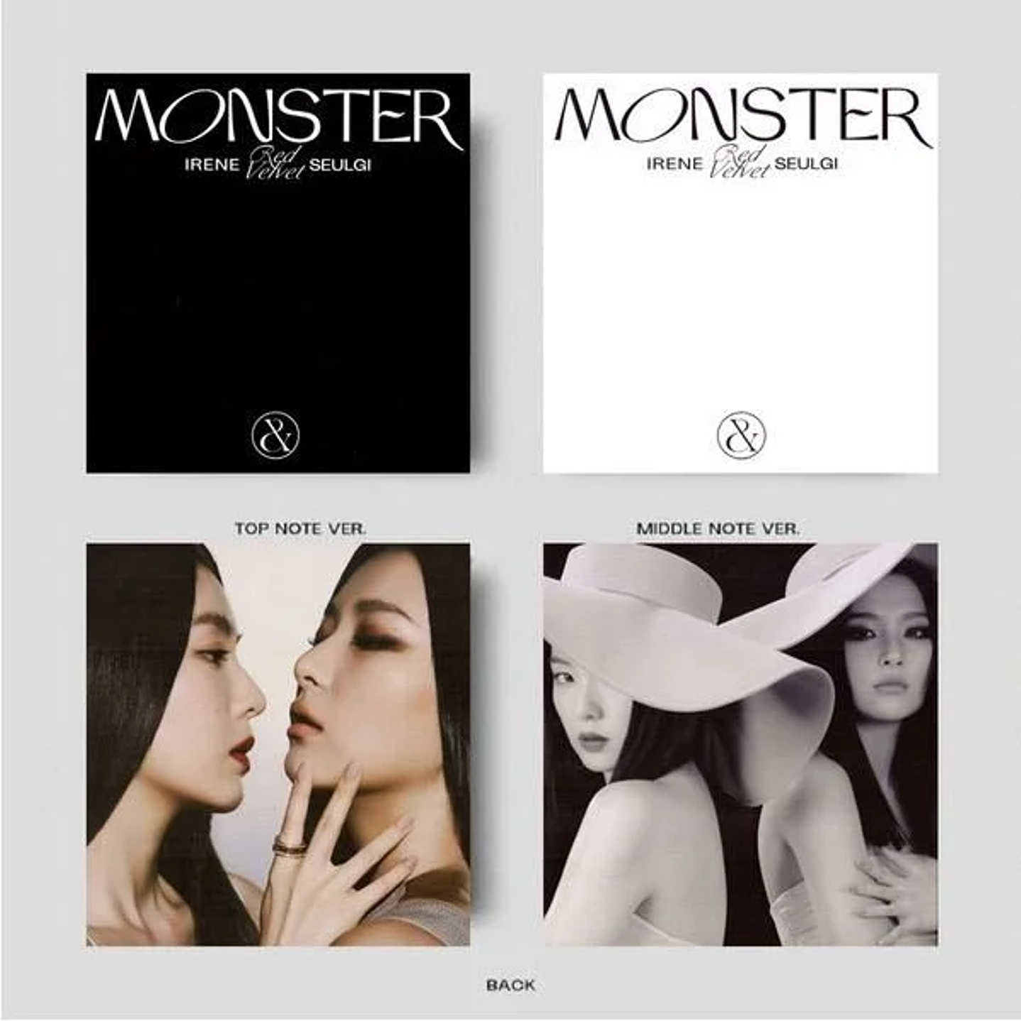 IRENE & SEULGI - MONSTER (Middle note ver) / blanco