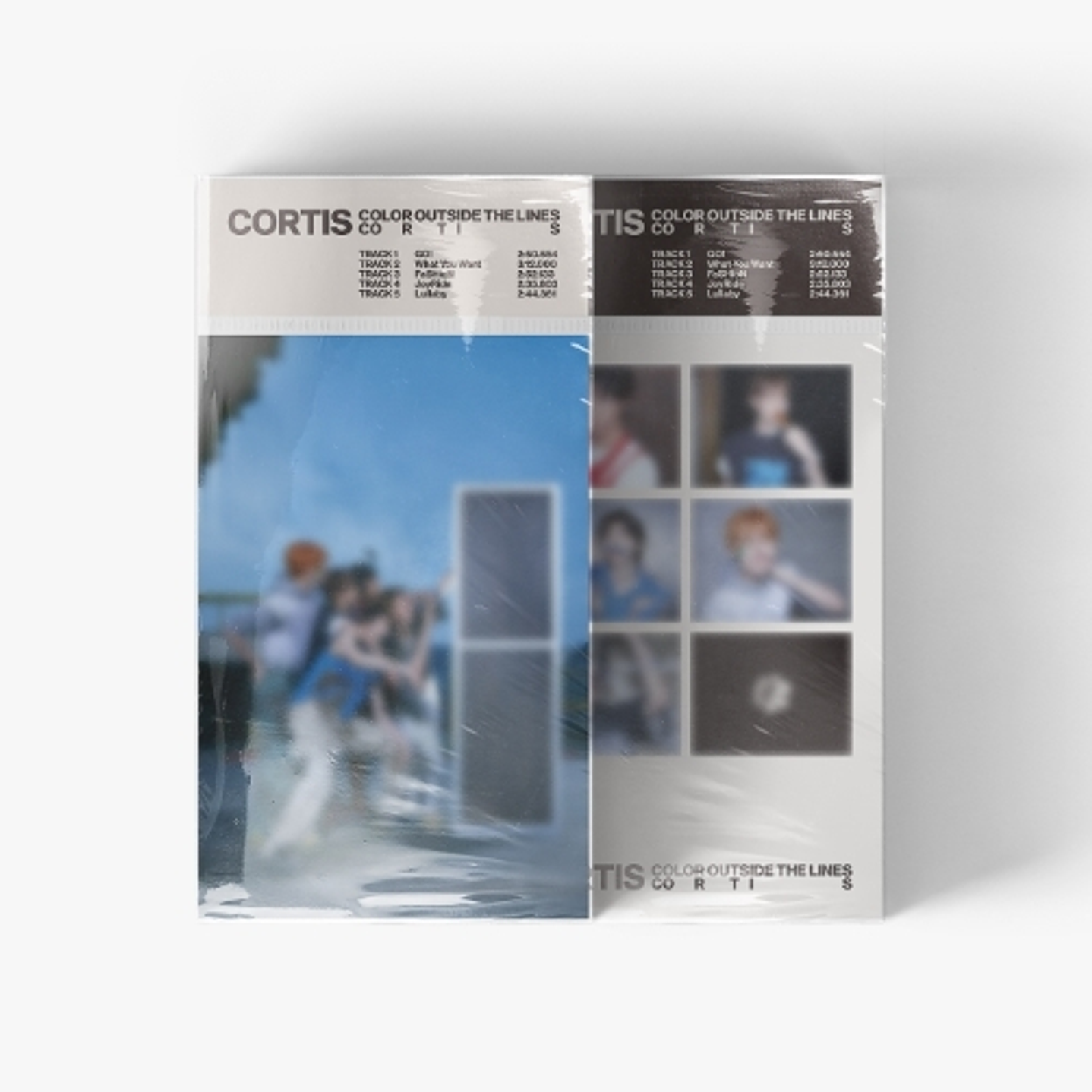 CORTIS - Color outside the lines (Weverse ver.) B ver + POB weverse 1