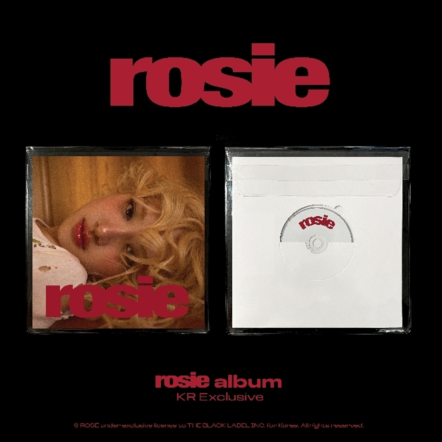 (ROSÉ) - ROSÉ first studio album ‘rosie’ (RANDOM)