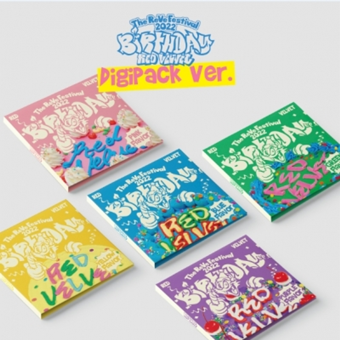 RED VELVET - ReVe Festival 2022 BIRTHDAY - DIGIPACK  (random ver)