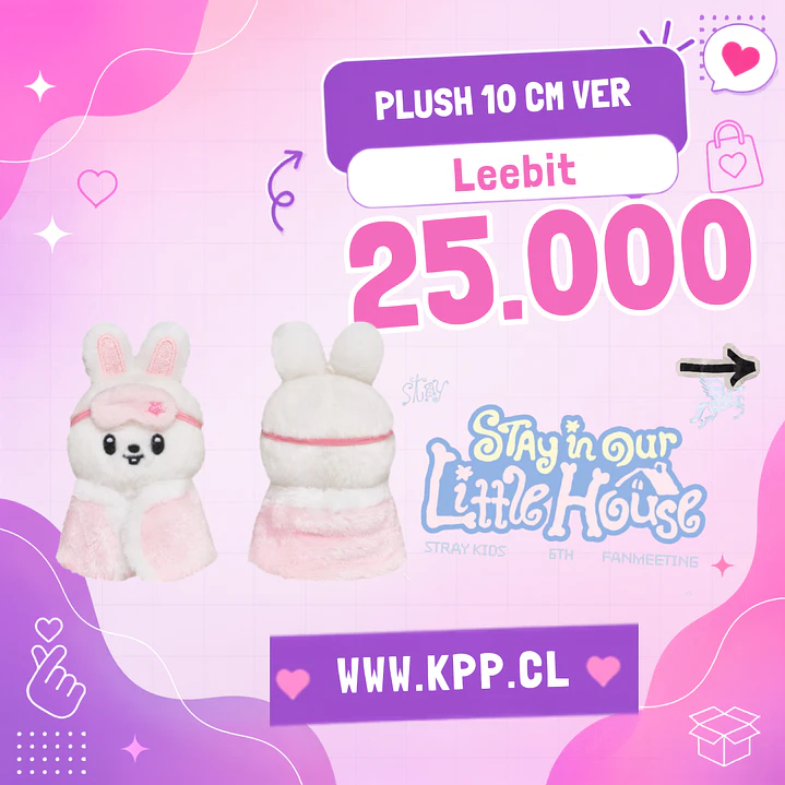 SKZOO - Stay in our Little House - Plush 10 cm Leebit