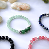 Anillos creados con piedras naturales mini facetadas 3
