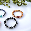 Anillos creados con piedras naturales mini facetadas 4