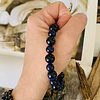Pulsera masculina creada con Ojo de Gato Azul 2