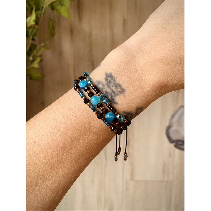 Set de pulseras inspirado en la energía de Géminis 1