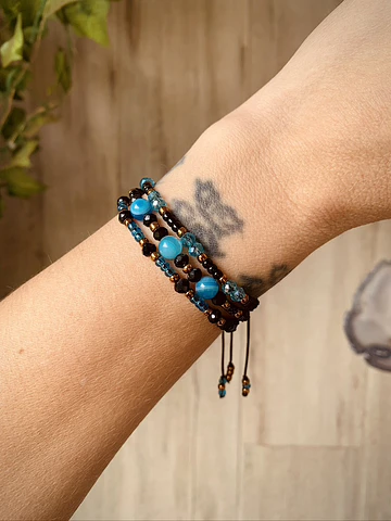 Set de pulseras inspirado en la energía de Géminis