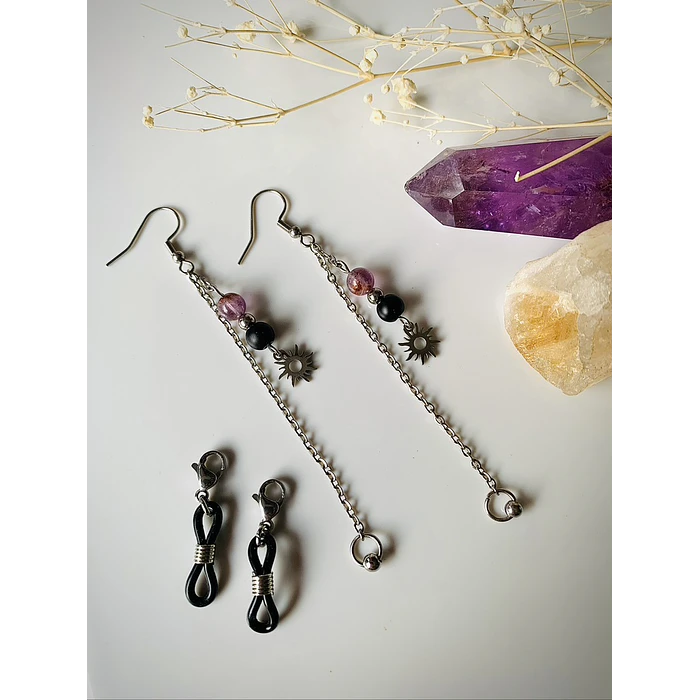 Aros largos de acero creados para quienes disfrutan los accesorios originales y funcionales 1