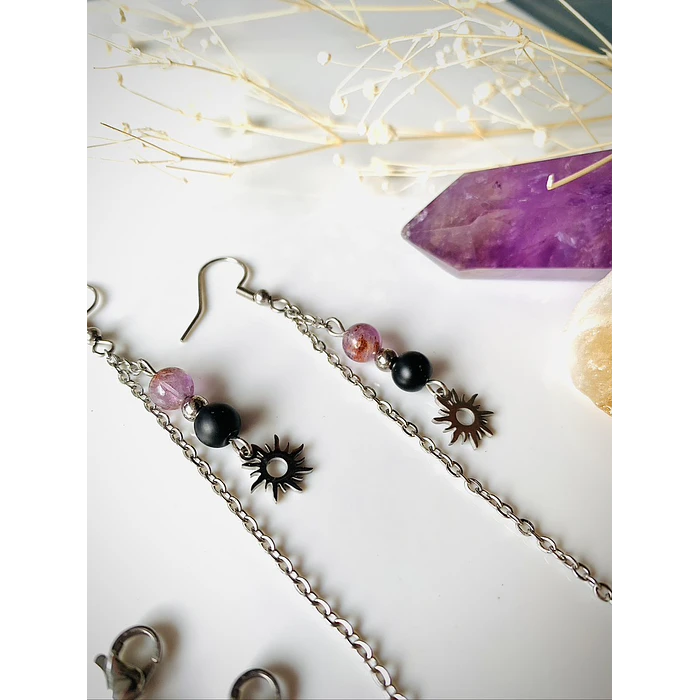 Aros largos de acero creados para quienes disfrutan los accesorios originales y funcionales 3