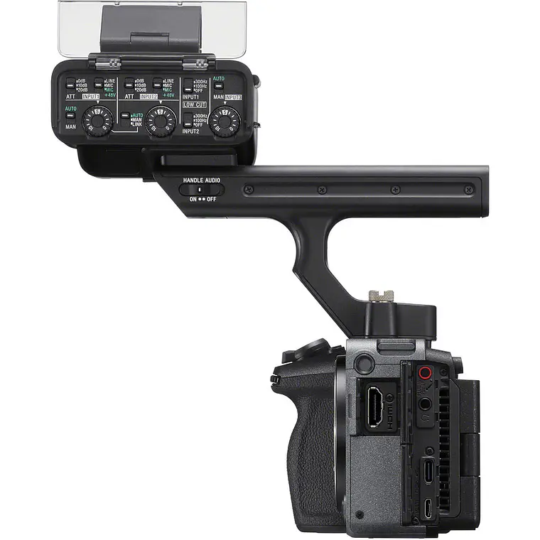 Cámara Sony Cinema FX30 con XLR Handle Kit 10