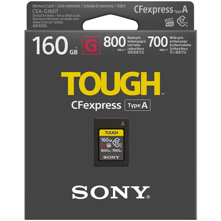 Memoria Cfexpress Tipo A Sony Tough 160GB 2