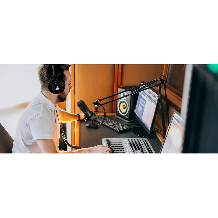 Microfono Dinamico Maono PD200X XLR-USB Para Podcast  13