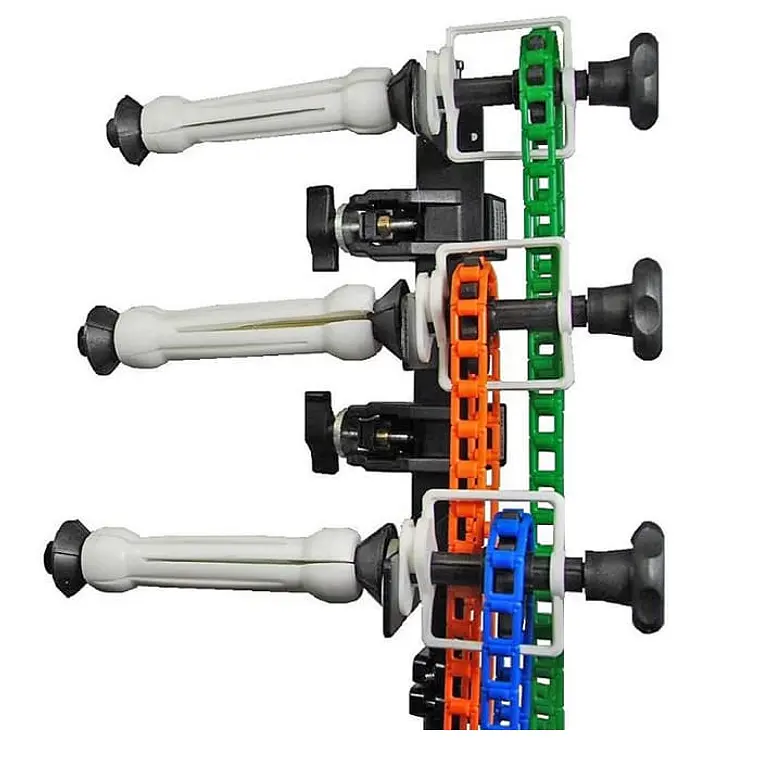 Soporte De Pared Para Tres Fondos Visico - Con Cadenas 1