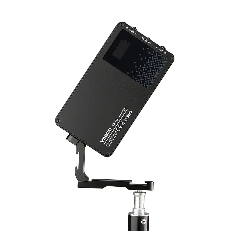 Luz Led Portatil Visico KD-2RX - Bicolor a Bateria 15