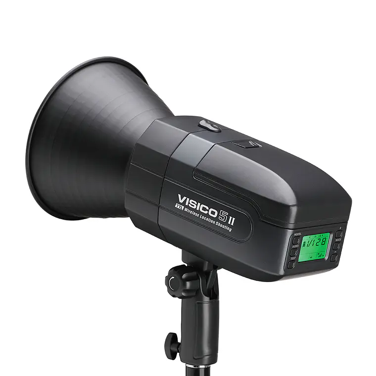 Flash De Estudio A Batería Visico 5 II - 400W TTL Y HSS 1