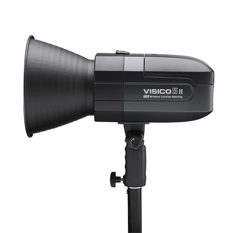 Flash De Estudio A Batería Visico 5 II - 400W TTL Y HSS 5