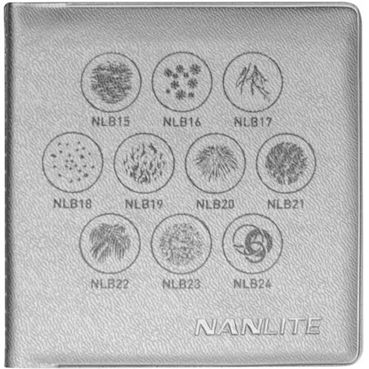Gobos Nanlite para Proyector Bowens - Set 2 1