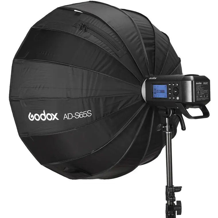 Octabox Parabólico AD-S65S Montura Godox Plateado - 65cm 4