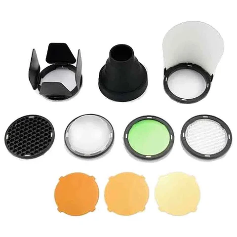 Kit Accesorios Godox AK-R1 - para Flashes Round Head