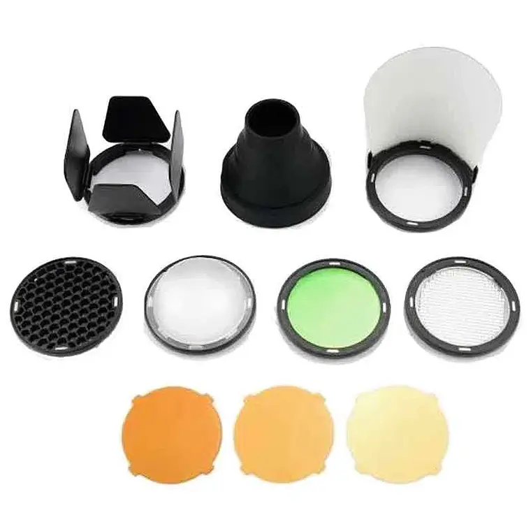 Kit Accesorios Godox AK-R1 - para Flashes Round Head 1