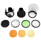 Kit Accesorios Godox AK-R1 - para Flashes Round Head - Miniatura 1