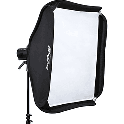Softbox Godox 80x80cm con Grilla + Adaptador S2 para Flash