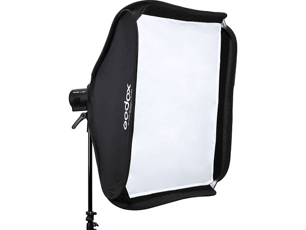 Softbox Godox 80x80cm con Grilla + Adaptador S2 para Flash