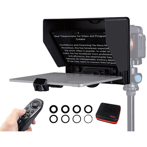 Teleprompter FeelWorld TP10 para Smartphone, Tablet & Cámara - 10"