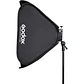 Softbox Godox 80x80cm con Grilla + Adaptador S2 para Flash - Miniatura 3
